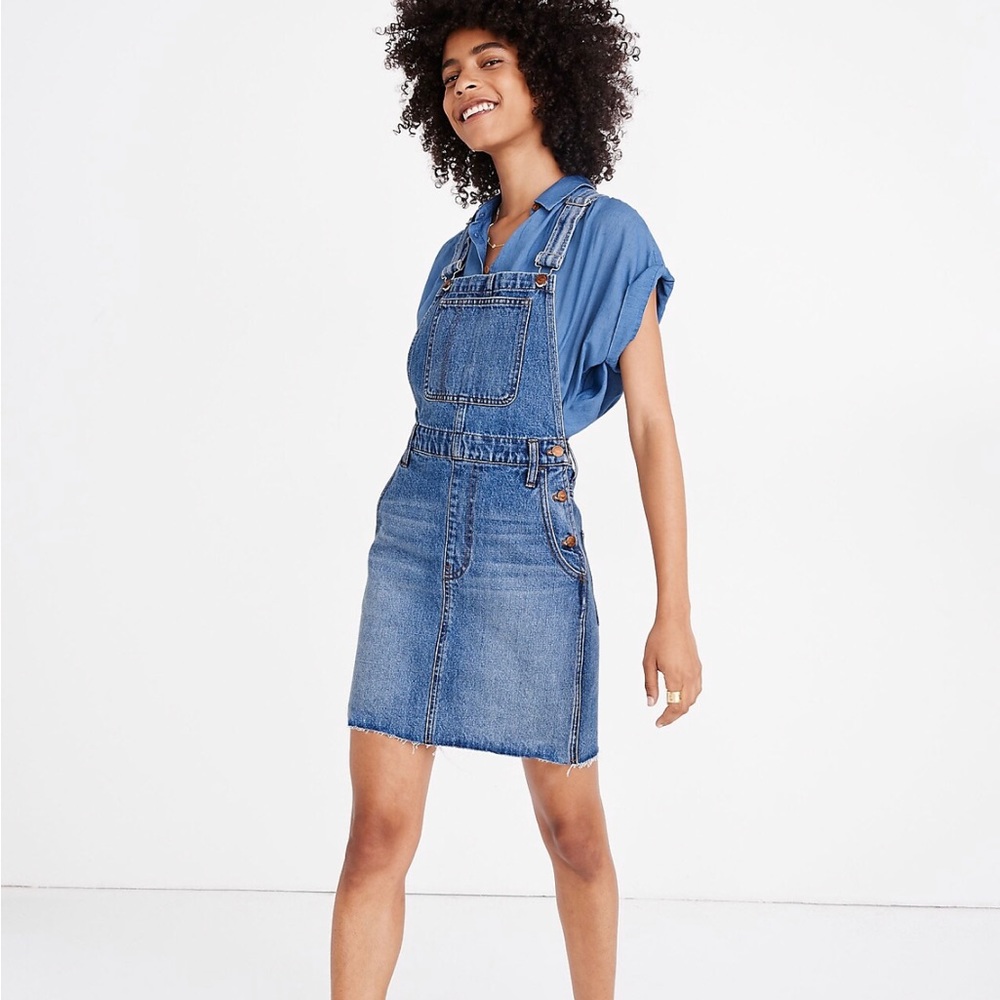 Madewell Denim Overall Dress
